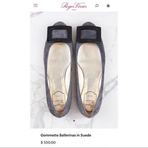 Roger Vivier Gommette Ballerinas in Suede